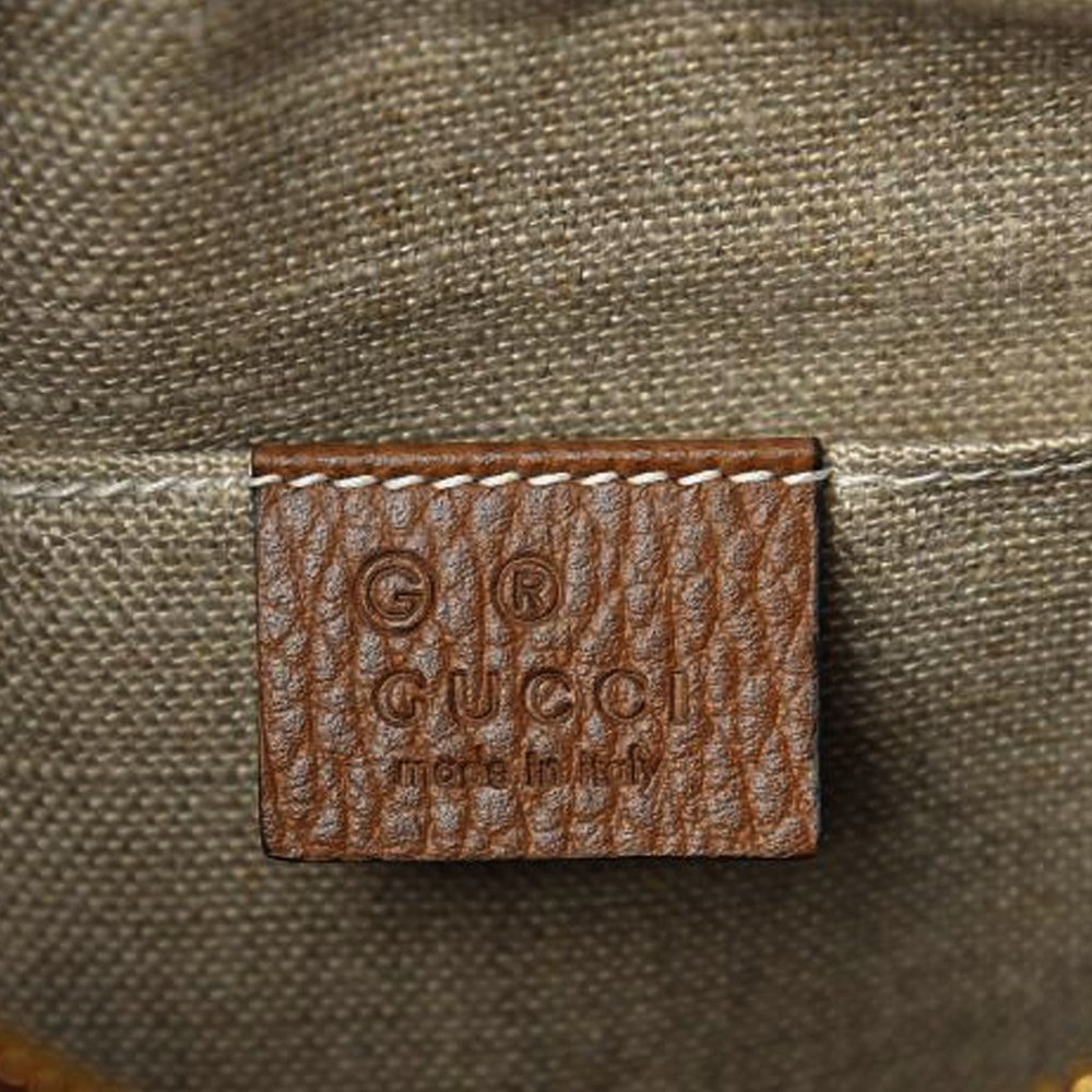 Gucci Canvas Supreme Camera Bag Tobacco New with Gucci Dustbag - Picture 5 of 8